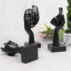 Suerhatcon 3 Piece Abstract Face Statues for Home Decor, Thinker