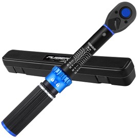 PUIBERS 1/4" Drive Small Torque Wrench 1-8 Nm (8.85-70.8 in lb) ±3% Precision, Dual-Direction 72-Tooth Click Low Torque Wrench for Bicycle, Electronics, Small Engine Repair, and Delicate Fasteners
