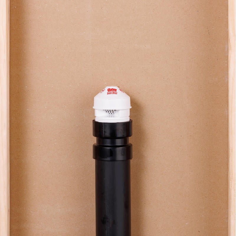 Oatey 39019 Sure-Vent 2-Inch ABS Adapter Bulk Pack, 1-1/2-Inch Air