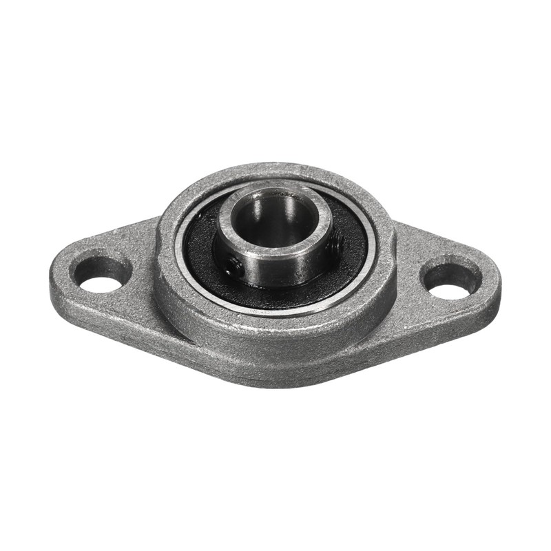 sourcing map 4pcs KFL08 Flanged Pillow Block Bearings 8mm Bore,
