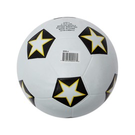 Champion Sports SRB4 Rubber Sports Ball, for Soccer, No. 4, White/Black (CSISRB4)