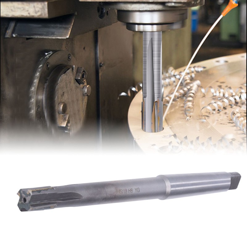 Chucking Reamer Taper Shank Carbide Lathe Machine Milling Cutting Tool