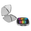 Island Gifting - Music Equalizers - Square Compact Mirror -