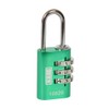 Kasp K10520GRED 105 Series Aluminium Combination Padlock - Green