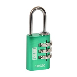 Kasp K10520GRED 105 Series Aluminium Combination Padlock - Green