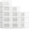 SEE SPRING 12 Pack Shoe Storage Box, Clear Plastic Stackable