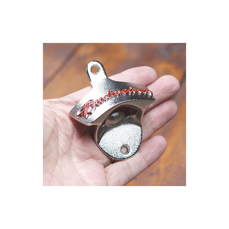 Bottle Opener Wall Mounted Metal Wall Mount Bottle Opener Budweiser