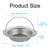 jatimdotin Sink Strainer Stainless Steel Sink Strainer with Handle Hair