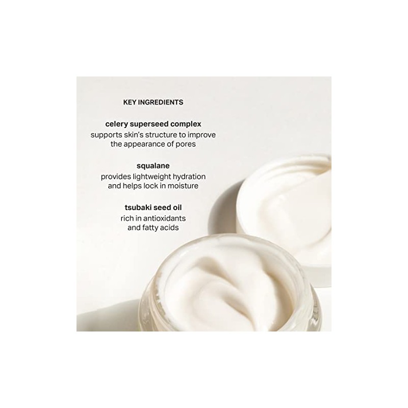 Cocokind Crema suavizante de textura, ligera, hidratante con escualano y