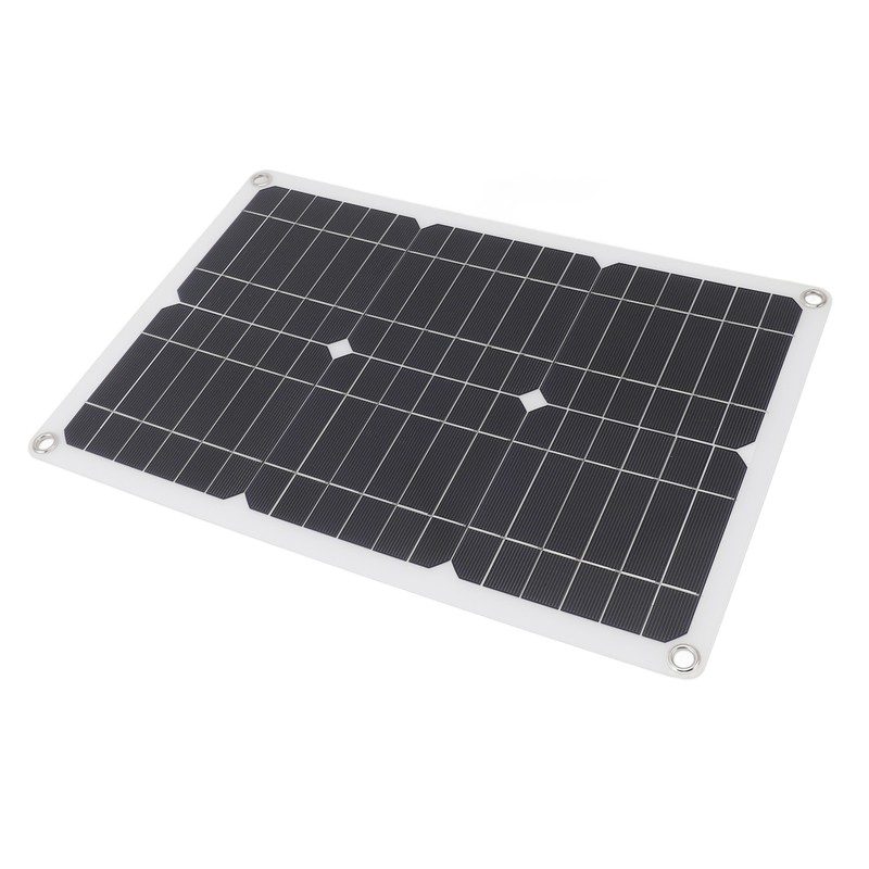 20W 18V Monocrystalline Solar Panel Kit Multifunctional Emergency High Efficiency