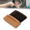 Professional Barber Neck Duster Brush Soft Nylon Hair Wodden Handle