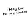 I Solemnly Swear I Am Upto No Good - Harry Wall Sticker