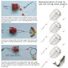 Chum Rig Basket, 10PCS 7.5 Inch Stainless Steel Catfish Bait