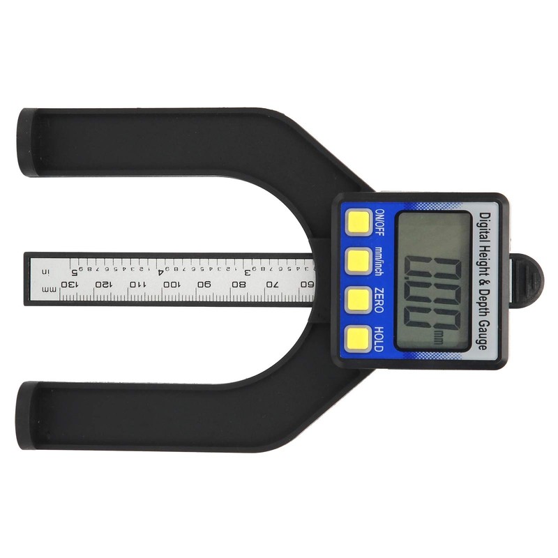 0‑80mm Digital Height Gauge Depth Gauge, Horizontal Vertical Measuring Tool