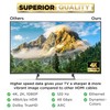 PowerBear Cable HDMI 4K de 2m [Pack de 2] Conectores