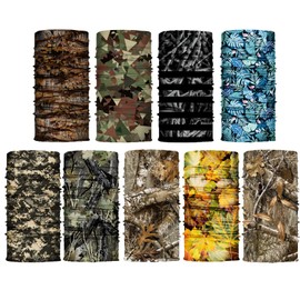 Neck Gaiter Gator Face Cover Mask Balaclava Sun UV Protection,Rave Cool Scarf Mask Seamless Bandana Neck Warmer Headband Headwear for Men Women Boys Girls,Head Wrap for Outdoors Motorcycle Cycling