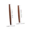 ULTECHNOVO 2pcs Wooden Rolling Pin Dough Rollers for Baking Ergonomic