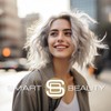 Smart Beauty | Metallic Silver Permanent Hair Dye |Professional Salon