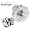 Kuuleyn Vent Fitting, 316 Stainless Steel Oval Garboard Drain Plug