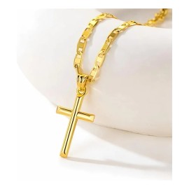 Collares De Cruz Para Mujer Accesorios De Acero Inoxidable Para Hombre Joyería Y Accesorios Collares Con Diseño Elegante Cadenas Para Hombre Para Uso Diario Joyería Para Hombre Collares Para Hombre