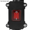 QWORK Inline Cord Switch with Red Indicator Light, IP67 Waterproof,