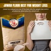 TAJ Premium Sorghum Flour Juwar Flour, Jowar, No Salt, 2-Pounds