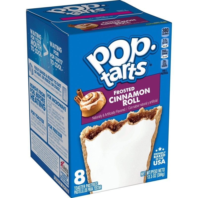 Pop-Tarts Toaster Pastries, Breakfast Foods, Kids Snacks, Frosted Cinnamon Roll