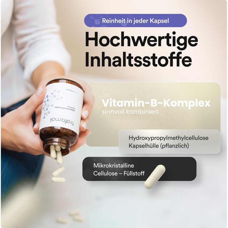 Vitamin B Complex High Dose - All 8 Essential B