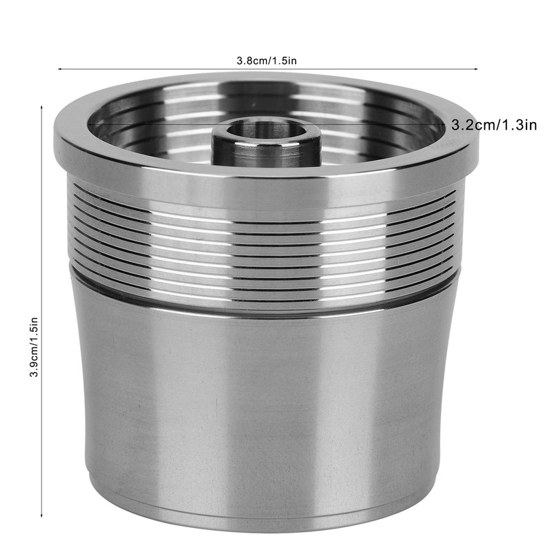 Stainless Steel Reusable Coffee Filter Capsule Set Coffee Maker Parts