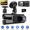 1080P 3 Channel Dash Camera for Car Front and Inside