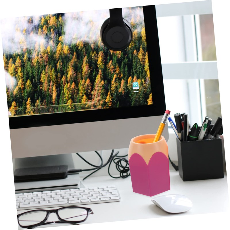 Alipis Makeup Brush Holder Cosmetic Brush Holder Stylish Pen Cup