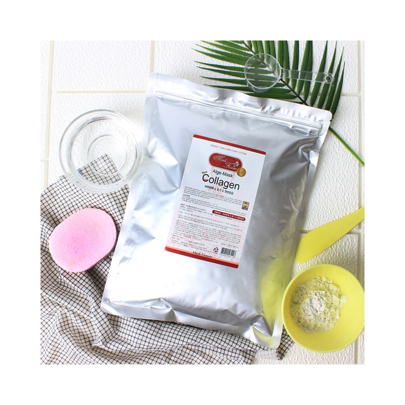 Mediflower large-capacity diatomaceous earth modeling pack collagen 500g + 4