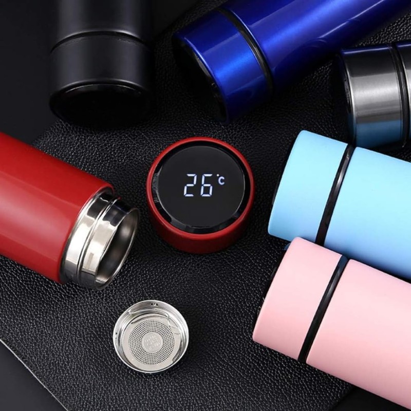 PARENCE. - Thermos Flask Heating LED Touch Display - 500