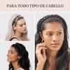GeorgeX Diadema Ondulada, 2 Piezas Diademas Zigzag para Mujeres y