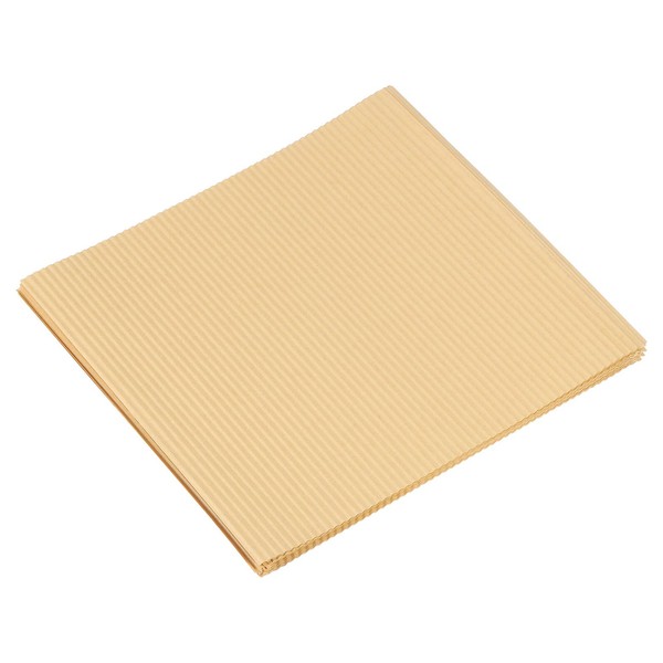 uxcell Pizza Oil Proof Paper,100pcs 9"X9"- Single-Layer Corrugated Pizza Pad