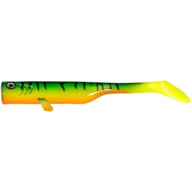 LMAB Drunk Bait 8, 12, 16 & 20 cm – Rubber Fish Fishing Lure – Rubber Bait for Zander, Perch & Pike – Zander Bait, Perch Bait, Pike Bait (12 cm, Tropicana Tina)