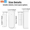 1-Pack Smart Door and Window Sensor, 2.4G WiFi Door Sensor,