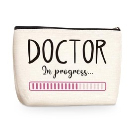 Regalos de médico, bolsa de cosméticos para asistente médico, regalos de farmacéutico, organizador de maquillaje, regalos de jubilación, bolsa de aseo