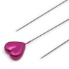 Dritz - Pinzas perladas, corazón, 2-1/8 Pulgadas (35 Unidades)