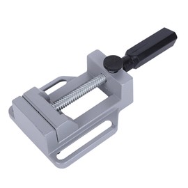 Operitacx 1Pc Mini Aluminium Alloy Table Vise Compact Metal Clamp for Jewelry Crafts Model Building and Electronics Lightweight and Portable with Random Parts Color Random Color
