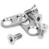 Mountain Bike Pedal Cleats Mounting Screws and Washers Titanium Alloy