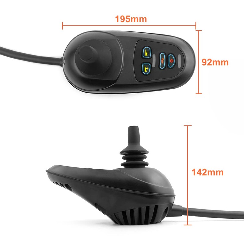 L-Faster 24V Dual Drive Brushed Motor Joystick Controller Forward Reverse