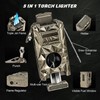 5-in-1 Torch Lighter, with Multi-use Tool, Holder, Punch, and Draw
