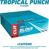 Clif Bloks Energy Chews Tropical Punch with Caffeine Sports Supplements,