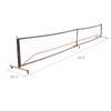 Happybuy 22FT Portable Pickleball Net Set, Regulation Size with Carrying