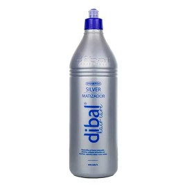 Shampoo Dibal Silver Intensifica Tono Cabello Plateado 1 Lt