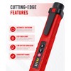 NEW LEADER Voltage Tester Pen, Adjustable Sensitivity NCV Volt Stick,