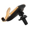 R1 10W Automatic Clamping Car Wireless Charger Gold Color(For Android