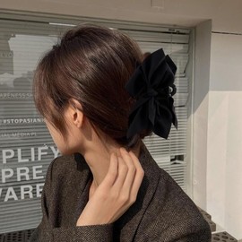 Canitor Large Claw Clips for Women Thick Thin Hair Boho Bandana Western Bow Knot Fashion Decorative Cute Hair Accessories Gift for Women Teen Girls