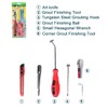 Hydraulic Double Caulking Gun for 400 mL/13.5 fl oz (1:1